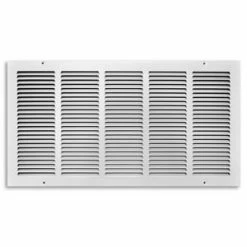Promo ❤️ PROSELECT® 24 x 12 in. Residential Return Grille White Steel ✨
