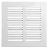 Coupon 👍 PROSELECT® 6 x 6 in. Residential 1-way Return Grille in White Aluminum 👍 -PROSELECT Sales Store Query 1094