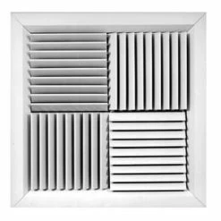 Outlet 🛒 PROSELECT® Commercial 16 x 16 in. Ceiling Diffuser in White Aluminum 🎉