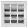 New 🤩 PROSELECT® 14 x 14 in. Residential Return Grille White Steel 🛒 -PROSELECT Sales Store Query 1118