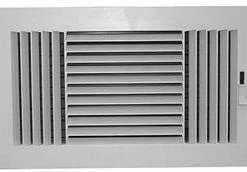 Buy ✔️ PROSELECT® 14 x 8 in. Residential Ceiling & Sidewall Register in White 3-way Plastic 🎉