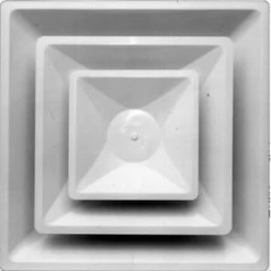 Cheapest ⌛ PROSELECT® Commercial 24 x 12 in. Ceiling Diffuser in White Steel 👏