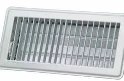 Hot Sale 🤩 PROSELECT® 6 x 12 in. for Residential Floor Diffuser in White Steel 🌟