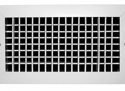 New 🤩 PROSELECT® 8 x 6 in. Commercial Adjustable Face Register in White 1-way 🛒