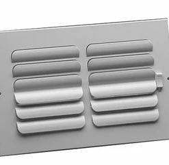 Deals ✔️ PROSELECT® 12 x 12 in. Residential Ceiling & Sidewall Register in White 2-way Steel 🧨