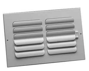 Discount ✨ PROSELECT® 12 x 8 in. Residential Ceiling & Sidewall Register in White 2-way Steel 👏 3 Discount ✨ PROSELECT® 12 x 8 in. Residential Ceiling & Sidewall Register in White 2-way Steel 👏