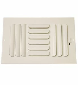 Budget 🌟 PROSELECT® 10 x 10 in. Residential Ceiling & Sidewall Register in White 3-way Steel 🔔 3 Budget 🌟 PROSELECT® 10 x 10 in. Residential Ceiling & Sidewall Register in White 3-way Steel 🔔