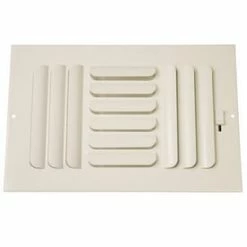 Best Pirce 🛒 PROSELECT® 14 x 8 in. Residential Ceiling & Sidewall Register in White 3-way Steel 🤩