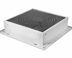 Hot Sale ⌛ PROSELECT® 24 x 24 in. Commercial T-Bar Lay-In in Black and in White 1-way Steel 👏