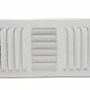 Coupon 👍 PROSELECT® 8 x 4 in. Commercial Ceiling & Sidewall Register in White 3-way Steel 😉 -PROSELECT Sales Store Query 857