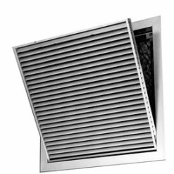 Coupon 👏 PROSELECT® 30 x 20 in. Aluminum Filter Grille in White with Horizontal Blade 😍