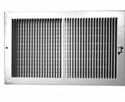 Coupon ⭐ PROSELECT® 16 x 8 in. Residential Ceiling & Sidewall Register in White 2-way Steel 🥰
