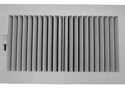 Best Pirce 👍 PROSELECT® 12 x 6 in. Residential Ceiling & Sidewall Register in White 2-way Plastic 🥰